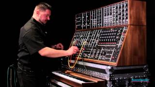 Moog System 55 Modular Synth Demo — Daniel Fisher [upl. by Nairdad]