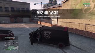 GTA Online Gunrunning  Van Stolen from Rival MC [upl. by Delanie]