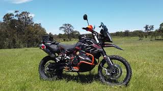 KTM 790 R fitted with ENDURISTAN luggage [upl. by Ocinom608]