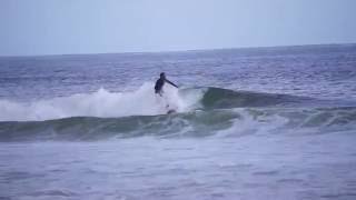 Surfing Ortley Beach NJ 101316 [upl. by Aniratak652]