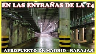 🟢 EN LAS ENTRAÑAS DE LA T4 LA MEJOR VISITA AL AEROPUERTO DE MADRID  BARAJAS  19 OCTUBRE 2023 🟢 [upl. by Sajet]