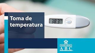 5 sencillos pasos para tomar la temperatura corporal [upl. by Eserehs]