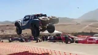 TROPHYTRUCK JUMP Baja 400 2024 Qualifying [upl. by Perri859]