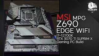 MSI MPG Z690 EDGE WIFI  i712700K  Gaming PC Build [upl. by Ulrike546]