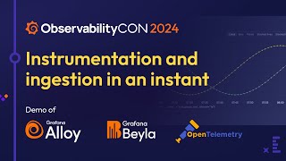 Grafana Alloy Grafana Beyla and OpenTelemetry Demos  ObservabilityCON 2024 [upl. by Engedi]