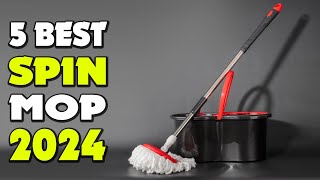 5 Best Top Rated Spin Mop 2024 don’t buy one before watching this [upl. by Akemad]