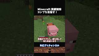 【マイクラ統合版】実績解除17 ブタさんの飛ぶ頃に [upl. by Dao695]