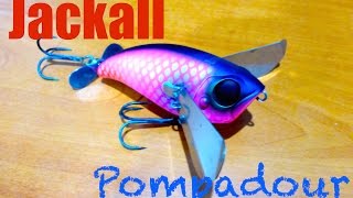 Jackall Pompadour Review  Underwater Footage [upl. by Adnerad]