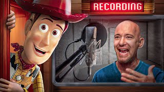 How I Became the Voice of Woody in Toy Story Jim Hanks Interview [upl. by Fillender]