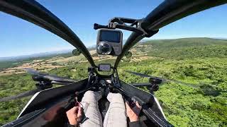 Jetson ONE  Single Seater EVTOL Flying Above the Tuscan Hills  Uncut [upl. by Victoir]