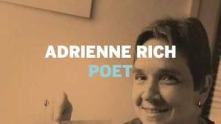 glbtHistoryMonthcom  Adrienne Rich [upl. by Lorilyn]