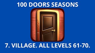 100 Doors Seasons 7 Village All Levels 6170 [upl. by Yllib]