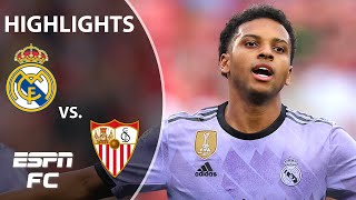 Sevilla vs Real Madrid  LaLiga Highlights  ESPN FC [upl. by Weiss]