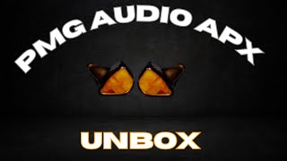 PMG Audio APX Earphones Unbox [upl. by Olaf689]