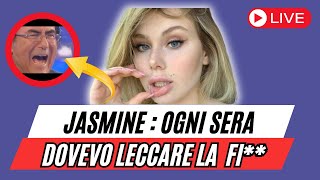 JASMINE CARRISI confessa segreti dinfanzia ALBANO ogni sera [upl. by Farris]