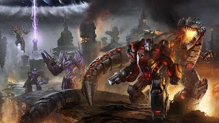 Transformers Fall of Cybertron Theme Extra bass and reverb [upl. by Akirdnwahs]