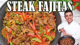 Best Steak Fajitas recipe with Homemade Seasoning  by Lounging with Lenny [upl. by Win]