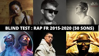 BLIND TEST  RAP FRANÇAIS 20152020 50 EXTRAITS [upl. by Bertrand4]