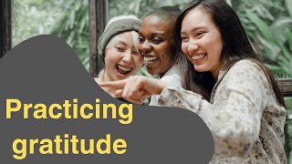 Most effective gratitude practice Mental health [upl. by Naujad505]