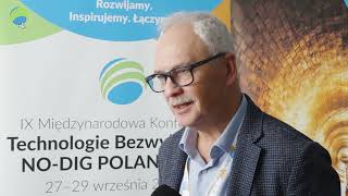 Dariusz Mikulski BAUER Maszyny Polska – Technologie Bezwykopowe NODIG POLAND 2022 [upl. by Berenice]