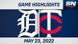 MLB Highlights  Tigers vs Twins  May 23 2022 [upl. by Meraree]