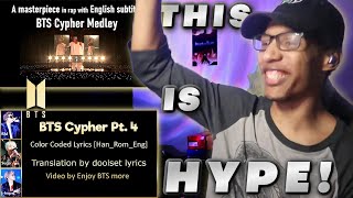 BTS  CYPHER Pt4  MEDLEY  Back to It  FIRST TIME REACTION [upl. by Nissensohn]