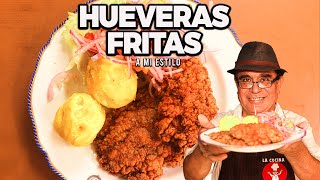 RECETA🗒 HUEVERAS DE PESCADO🐟 FRITAS fácil de preparar🤤🇵🇪 [upl. by Latreese]