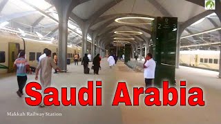 Saudi Arabia Travel by Train Madina To Makkah Railway Journey [upl. by Tabb]