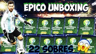 Unboxing Figuritas Copa America Brasil 2019 [upl. by Lenrad]