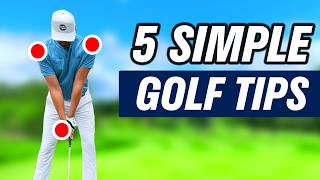 HOW TO PLAY GOLF  Top 5 BEGINNER Golf Tips [upl. by Seyler]