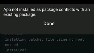 fix play store cant download  fix app not installed as package conflicts with an existing package [upl. by Bollen]