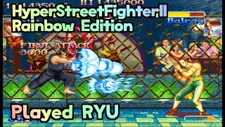 TAS  Super Street Fighter 2 Rainbow Edition  RYU  arcade [upl. by Eerual292]