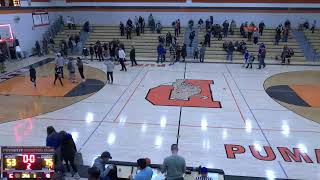 Poynette High School vs Lake Mills High School Mens Varsity Basketball [upl. by Haimaj106]