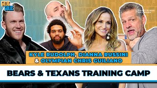 Caleb Williams Rookie Money Dianna Russini amp Kyle Rudolph on Training Camp  GoJo amp Golic  JUL 18 [upl. by Ainosal921]