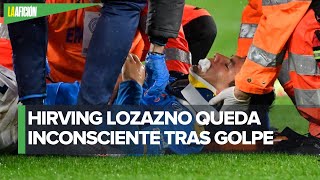 Napoli revela gravedad de lesión de Chucky Lozano tras choque en Europa League [upl. by Siednarb272]