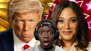 Donald Trump vs Kamala Harris Epic Rap Battle Reaction – Insane Bars [upl. by Gala255]