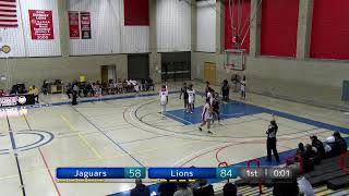 Mens Basketball  Johnston Jaguars vs CCBC Dundalk Lions [upl. by Waverley]