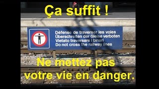 Spot de prévention 2  quotTraversée des voiesquot [upl. by Jamima60]