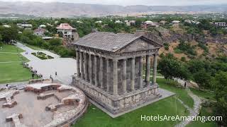 Garni Temple Գառնիի տաճար Armenia  by Drone  4K [upl. by Radferd]