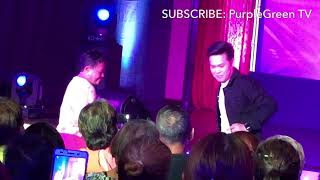 Marcelito Pomoy sings Visayan Songs Pasayawa ko day and Sayaw na Kinaraan Medley at Pagcor Cebu [upl. by Ishmul]