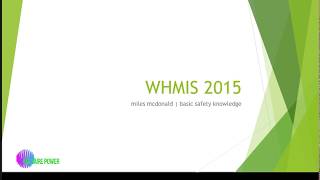 WHMIS 2015 [upl. by Gaal566]