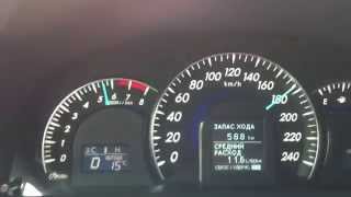 Toyota Camry V50 25 AT acceleration 0180 [upl. by Khan]