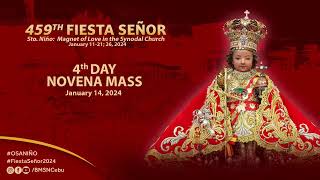 459th Fiesta Señor  830AM Novena Mass  January 14 2024 OSANiño [upl. by Initof661]