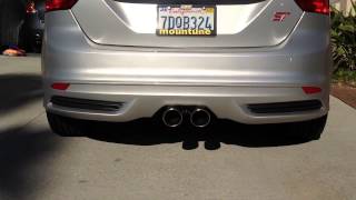 2014 Focus ST MK3 Mountune Catback Exhaust [upl. by Herb]