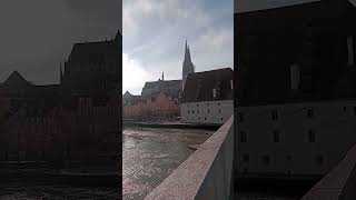 Regensburg SalzstadelDom Wurstkuchl Donau Promenade ♥️♥️♥️ [upl. by Mollie]