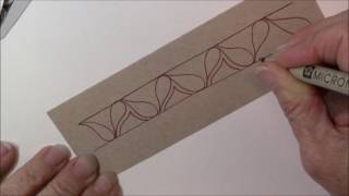 A dalfa Tangle Pattern Lesson  190 [upl. by Akener685]