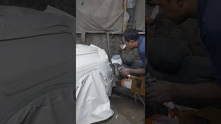 Maruti S cross front fender amp bumper touch up automobile paintjob shortsfeed shorts viralvideo [upl. by Lindholm]