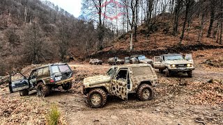 OFFROAD SISESTI DAY 1  NISSAN PATROL  SKYLINE  BMW M57  PAJERO OFF ROAD ROMANIA [upl. by Fleck]