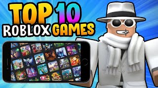 Top 10 BEST New Roblox Mobile Games  2022 [upl. by Yde]