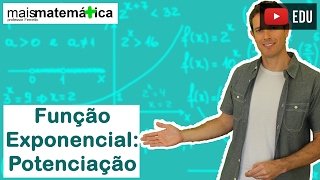 Função Exponencial Revisão de Potenciação Aula 1 de 7 [upl. by Enelrad]